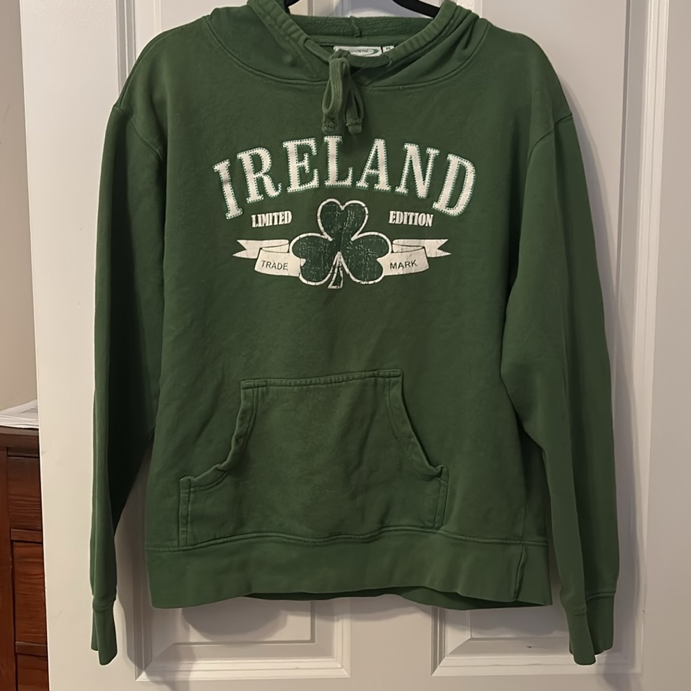 Green hoody sweatshirt from Ireland - Picture 2 of 9